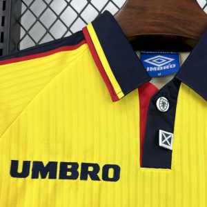 Scotland 1996/98 Away Retro Jersey - Image 5