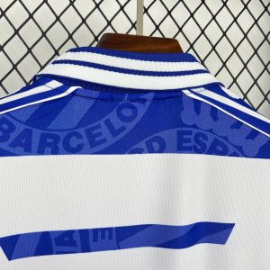 RCD Espanyol 1999/00 Home Retro Jersey - Image 3