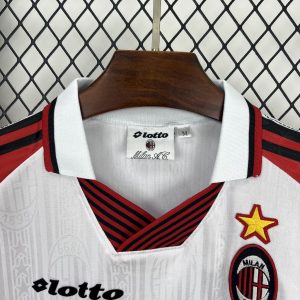 AC Milan 1997/98 Away Retro Jersey - Image 8