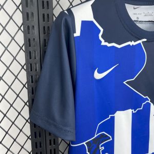 Hertha BSC 2024/25 seta Calentamiento Jersey - Image 3