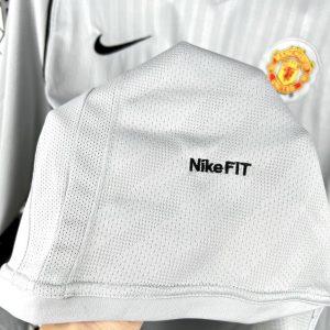 Manchester United 2007/08  Grey Goalkeepe Long Sleeves Retro Jersey - Image 4