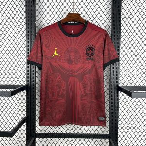 Brazil 2025/26 Jordan Maroon Special Edition Jersey - Image 3
