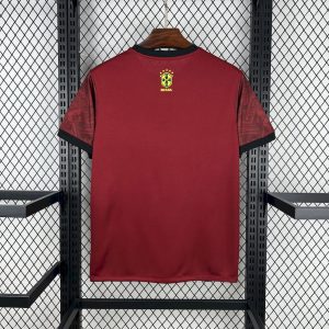 Brazil 2025/26 Jordan Maroon Special Edition Jersey - Image 2