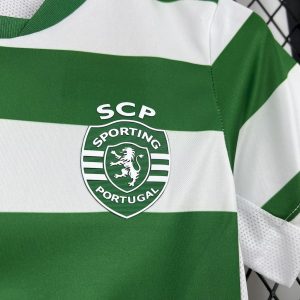 Sporting CP 2025/26 Home Kids Kit - Image 8