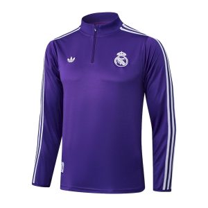 Real Madrid 2025/26 Half-Zip Adult Sweater+Pant 815 - Image 3
