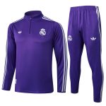 Real Madrid 2025/26 Half-Zip Adult Sweater+Pant 815