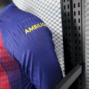 Barcelona 2025/26 Home Long Sleeves Jersey Player Version - Image 5