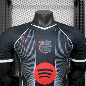 Barcelona 2025/26 Black Special Edition Jersey Player Version - Image 3