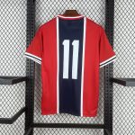 Paris Saint-Germain 1975 Away （11Number）Retro Jersey - Image 2