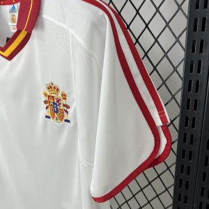 Spain 1998 Away Retro Jersey - Image 5