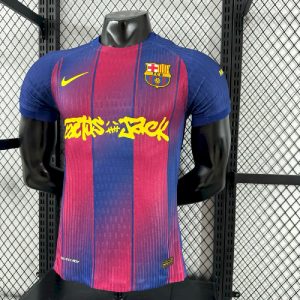 Barcelona 2025/26 Travis Scott Edition Home Jersey Player Version - Image 4
