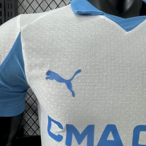 Olympique Marseille 2025/26 Home Jersey Player Version - Image 4