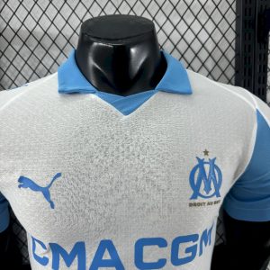Olympique Marseille 2025/26 Home Jersey Player Version - Image 3