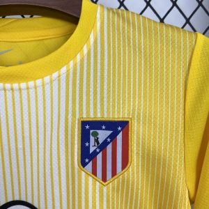 Atletico Madrid 2025/26 Yellow Goalkeeper Kids Kit - Image 8