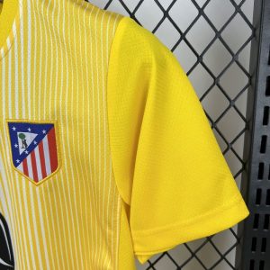 Atletico Madrid 2025/26 Yellow Goalkeeper Kids Kit - Image 5