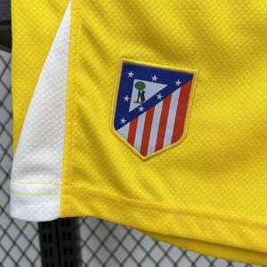 Atletico Madrid 2025/26 Yellow Goalkeeper Kids Kit - Image 4