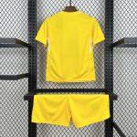 Atletico Madrid 2025/26 Yellow Goalkeeper Kids Kit - Image 2