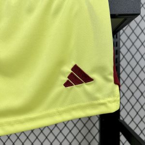 Real Madrid 2025/26 Yellow Goalkeeper Kids Kit - Image 4