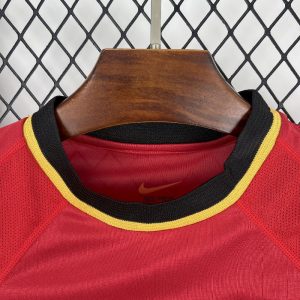 Belgium 2000 Home Retro Jersey - Image 6