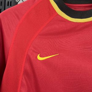 Belgium 2000 Home Retro Jersey - Image 5