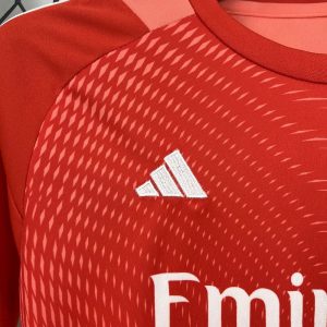 Real Madrid 2025/26 Orange Color Goalkeeper Kids Kit - Image 9