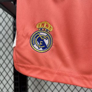 Real Madrid 2025/26 Orange Color Goalkeeper Kids Kit - Image 5