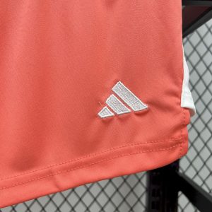 Real Madrid 2025/26 Orange Color Goalkeeper Kids Kit - Image 4