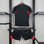 Benfica 2025/26 Black pre-match training suit Kids Kit - Image 2