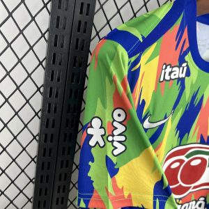 Brazil 2025/26 Pre-match training Jersey - Image 3