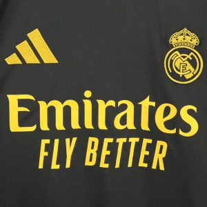 Real Madrid 2025/26 Black and yellow special edition Jersey - Image 5