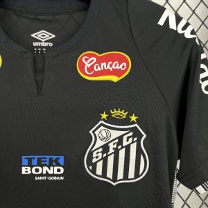 Santos 2025/26 Black Special Edition Jersey - Image 9