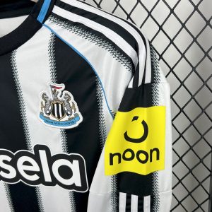Newcastle United 2025/26 Home Long Sleeves Jersey - Image 4