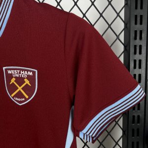 West Ham United 2025/26 Home Jersey Kids Kit - Image 8