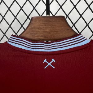West Ham United 2025/26 Home Jersey Kids Kit - Image 4