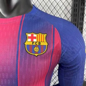 Barcelona 2025/26 Travis Scott Edition Home Long Sleeves Jersey Player Version - Image 5